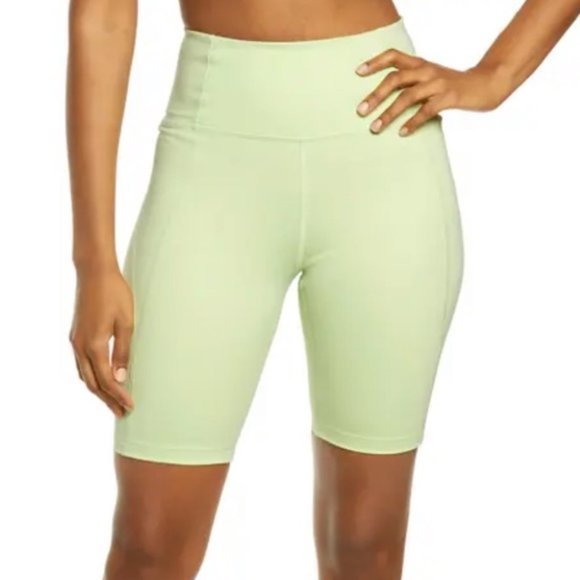girlfriend collective Pants - NWT Girlfriend Collective High Waist Bike Short Leggings in Butterfly L